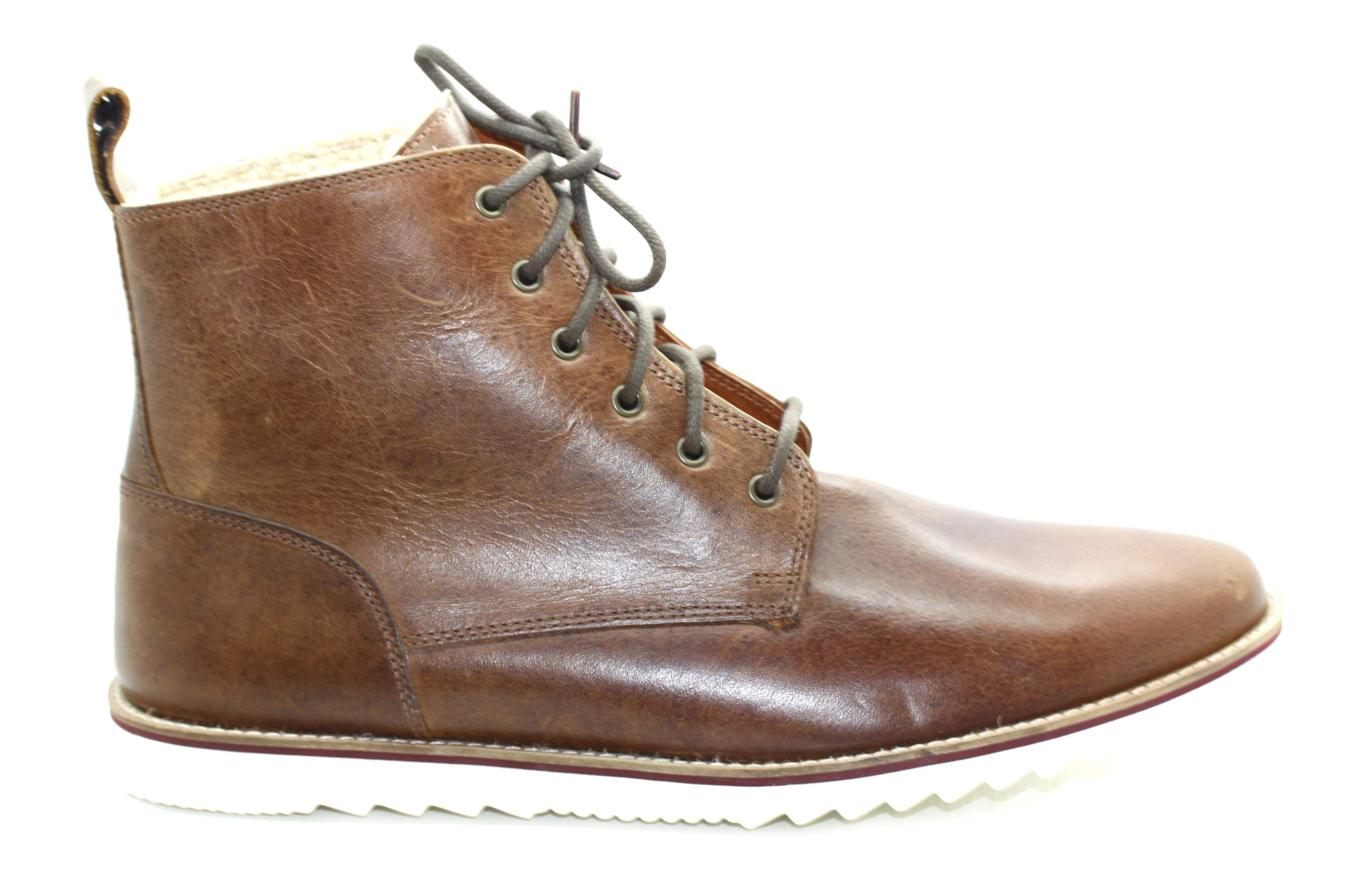 fur lined boots tan