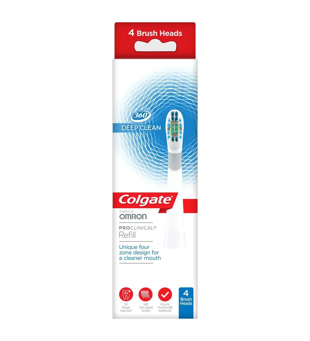 Colgate Omron White ProClinical 360 Deep Clean 4 Electric Toothbrush