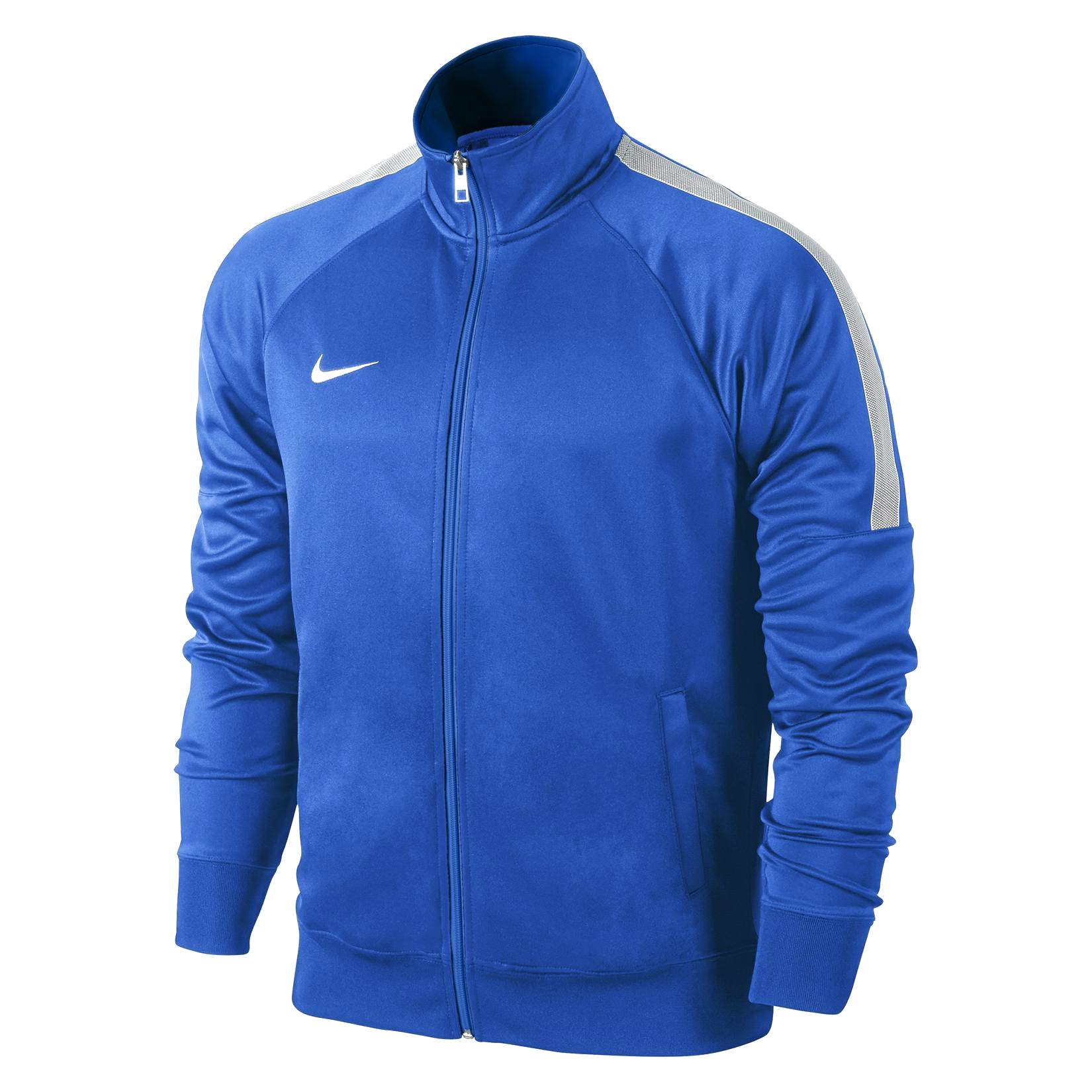 Nike Mens Royal Blue White Team Club Trainer Jacket Track Top Size XXL