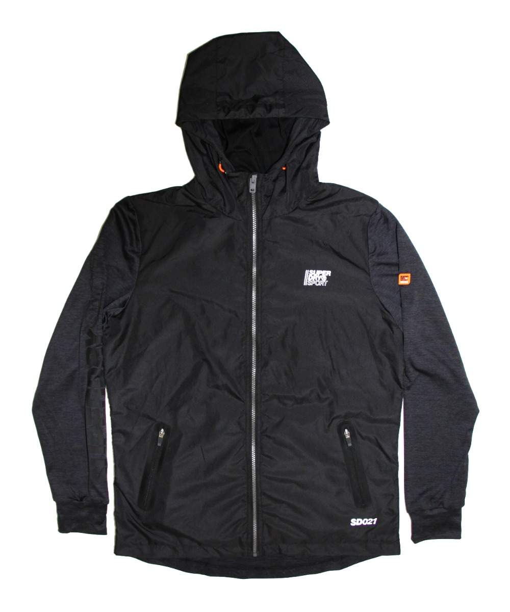 superdry active reflective hybrid jacket