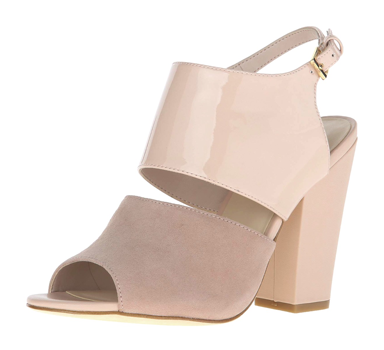 nude peep toe ankle boots