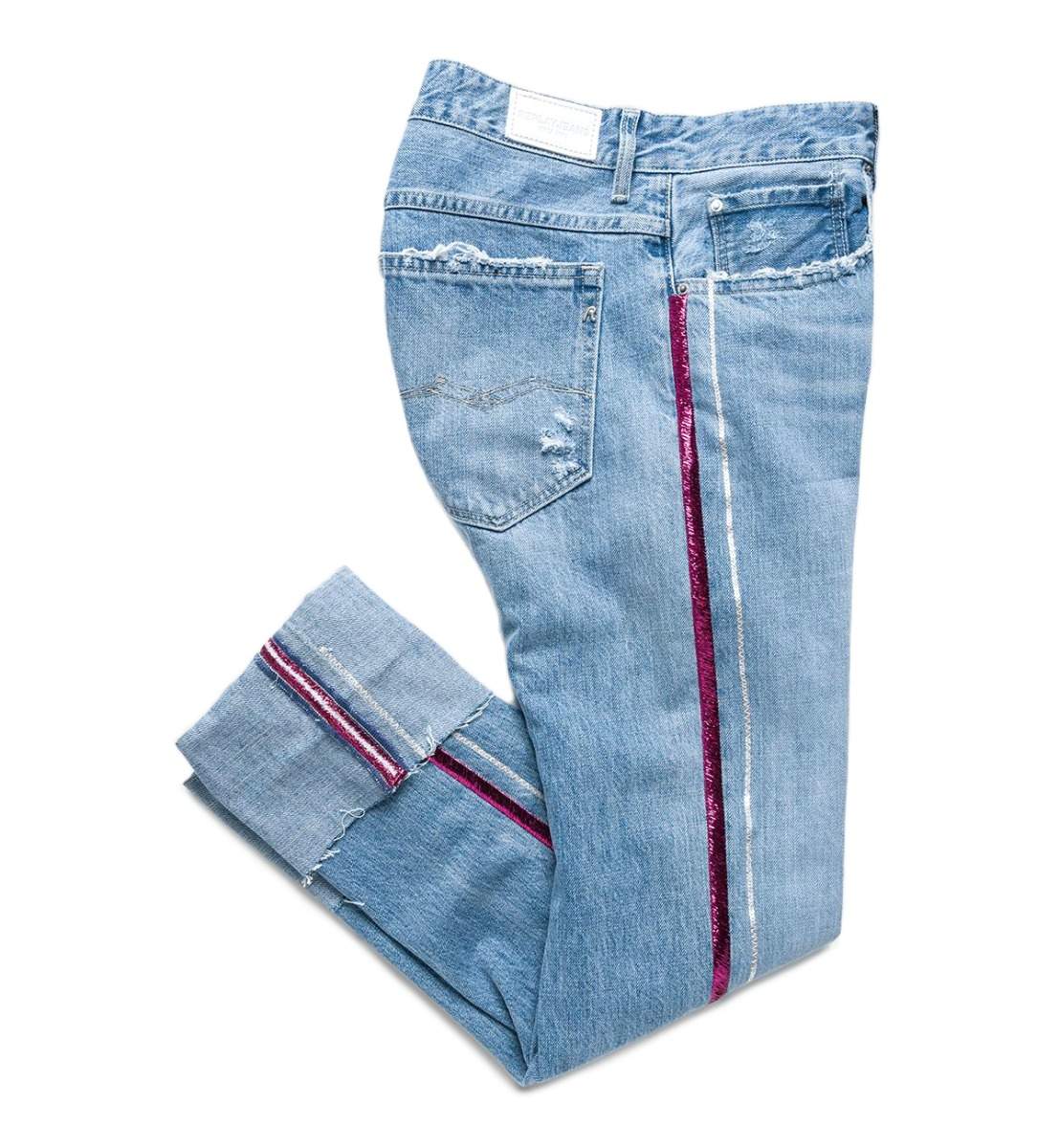 replay light blue jeans
