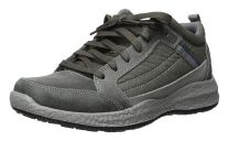 Skechers Mens Charcoal Relaxed Fit Bursen Hecton Trainers [64849]