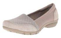 Skechers Womens Dark Taupe Career Interview Flats [49069]