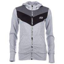 Skechers Womens Grey Marl Blakely Hoodie [SK866]