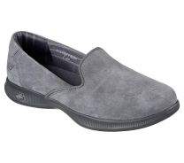 Skechers Womens Charcoal Go Step Lite - Indulge Flats [14718]