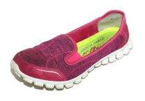 Skechers Girls Raspberry EZ Flex 2 Encounter Trainers [22641] - UK 2 EU 35