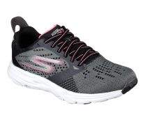 Skechers Womens Charcoal/Hot Pink GoRun Ride 6 Trainers [14117]