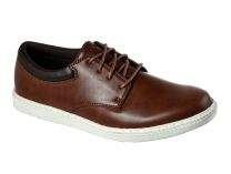Skechers Mens Brown Lanson - Escape Shoes [65549]