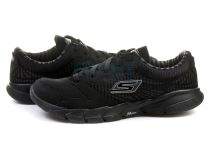 Skechers Go Fit Womens Light Black Lace Up Trainers Size UK 7 EU 40